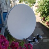 спутниковая антенна тарелка 0,85м (Украина)