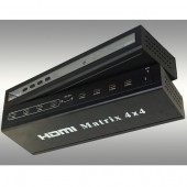HDMI Matrix 4x4 CosmoSAT (универсальный переключатель сплитер 4х4) 