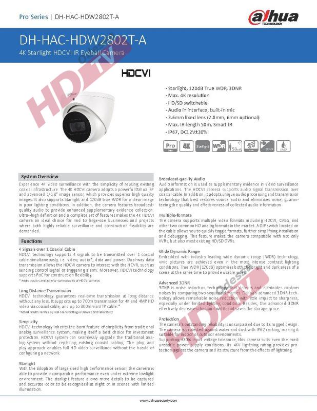 HAC-HDW2802TP-A