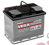 Качественные аккумуляторы Vega 60 Ah 540 A