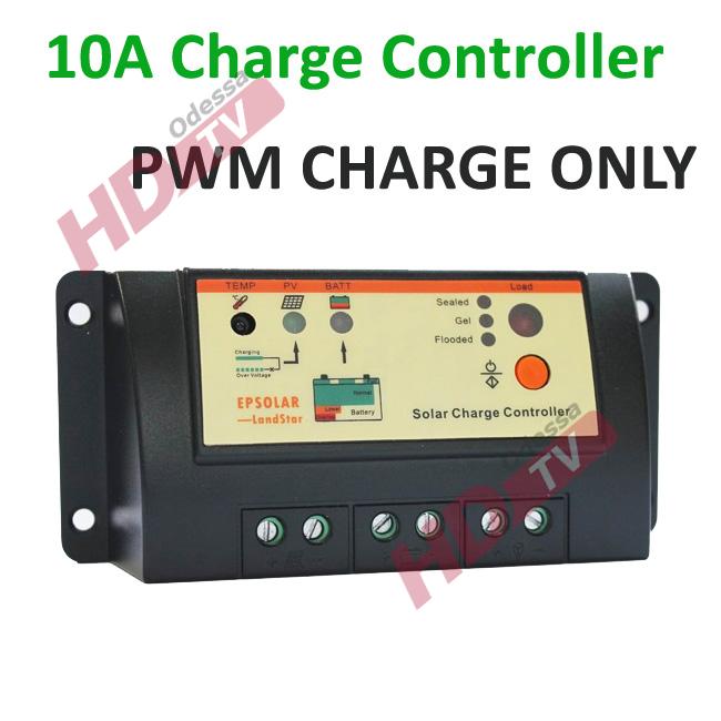 PWM контроллер заряда АБ 10I-ST 12/24В